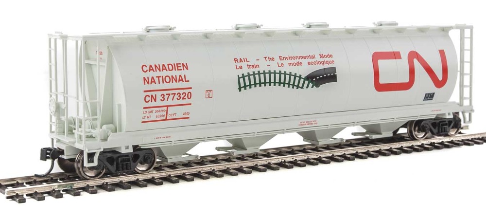 Walthers Mainline 59' Cyl hopper CN Environmental Mode